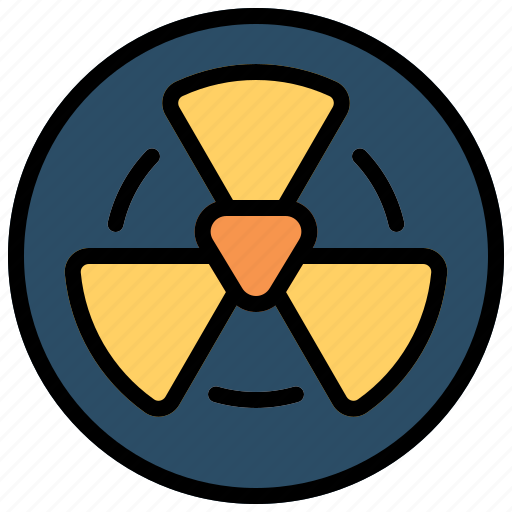Danger, nuclear, radiation, radioactive icon - Download on Iconfinder