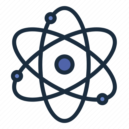 Atom, molecule, physics, science, education icon - Download on Iconfinder