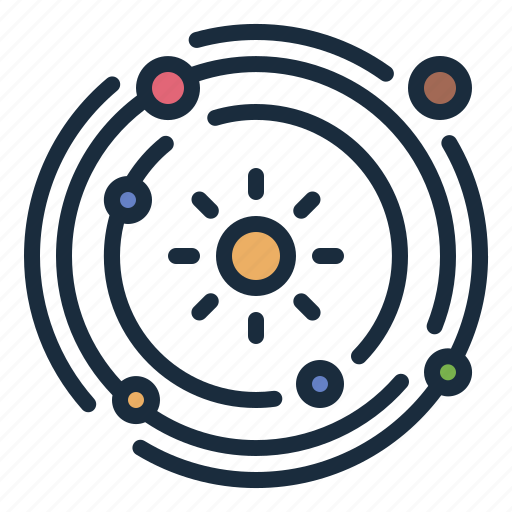 Space, physics, science, education, solar system icon - Download on ...