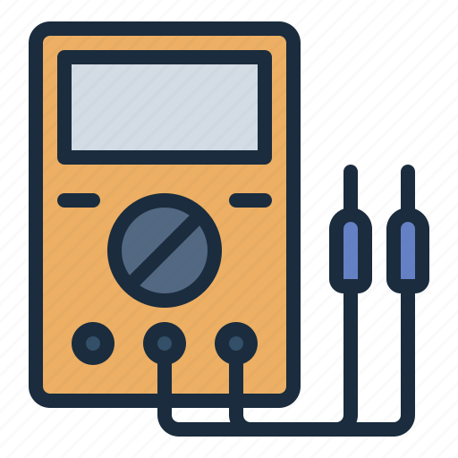 Voltmeter, electric, physics, science, education icon - Download on Iconfinder