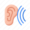 acoustics, hearing, ear, sound