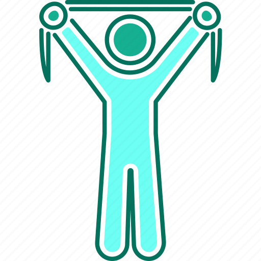 Physiotherapy, exercise, stretching, man icon - Download on Iconfinder