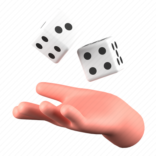 Gambling, game, cube, casino, dice, hobby, play 3D illustration - Download on Iconfinder