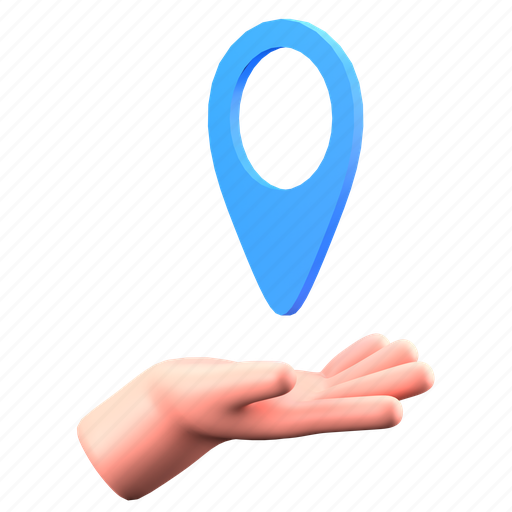 Placeholder, pin, location, destination, place, traveling, travel 3D illustration - Download on Iconfinder