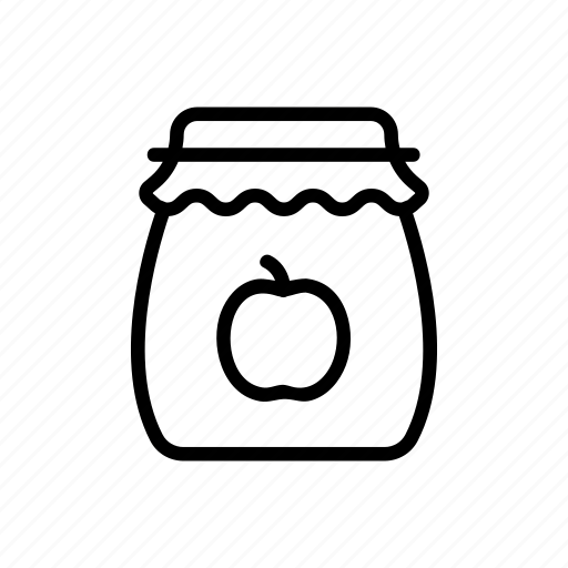 Apple, canned, food, jam, pickled, product, products icon - Download on Iconfinder