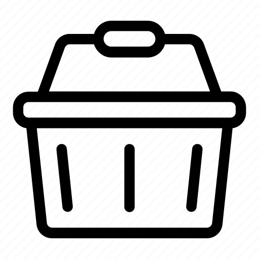 Basket, container, picnic, purchase, shopping, shopping basket, store icon - Download on Iconfinder