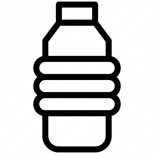 Water bottle, bottle, drink, liquid, picnic icon - Download on Iconfinder