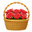 flower, basket, garden, blossom, nature, spring, easter, picnic, decoration 