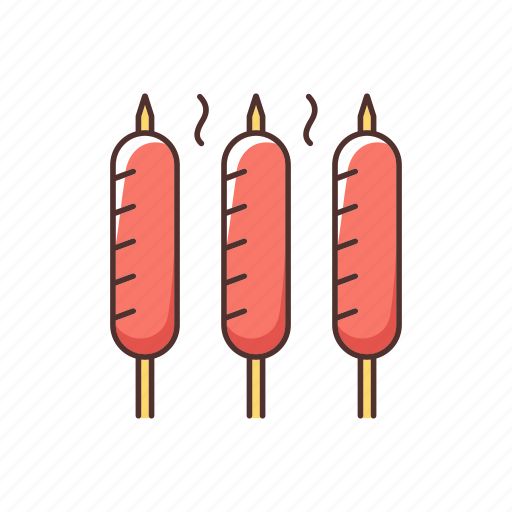 Bbq food, sausages, frying, barbecue icon - Download on Iconfinder