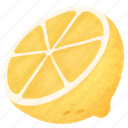 lemon, lemon slice, fruit, lemonade, ingredient, healthy, fruity, fresh, flavor