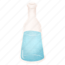 water bottle, glass bottle, drinking water, drink, mineral water, beverage, container, refreshment, liquid