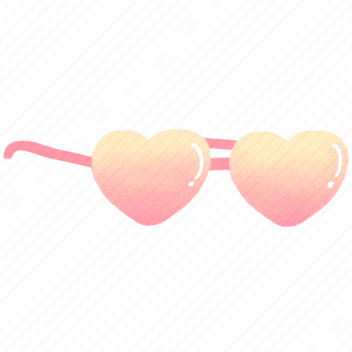 Heart sunglasses, sunglasses, glasses, heart shape, fashion, accessory, wear icon - Download on Iconfinder