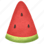 watermelon slice, watermelon, fruit, juicy, food, summer, fruity, sweet, flavor 
