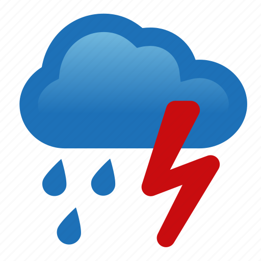 Thunderstorm, weather, storm, lightning icon - Download on Iconfinder