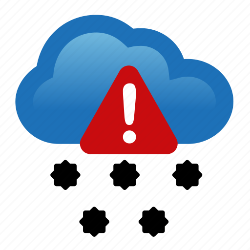 Hail, warning, attention, storm, alert icon - Download on Iconfinder