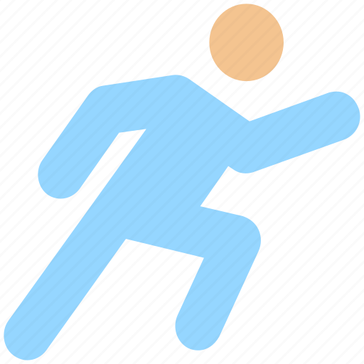 Active, athlete, exercise, fitness, man, runner, running icon - Download on Iconfinder