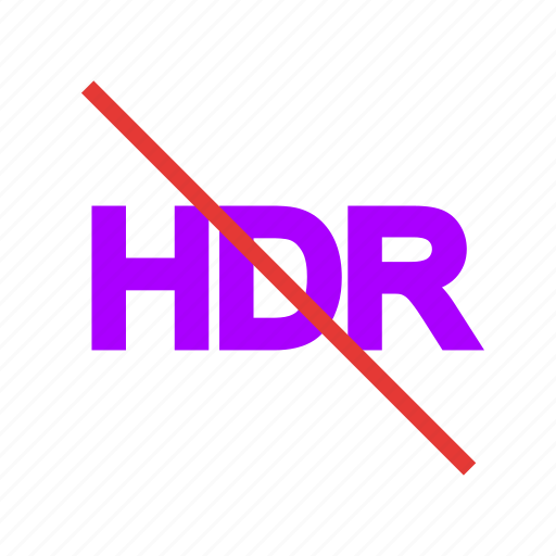 Hdr, hdr off, hdr settings, high definition, photography icon - Download on Iconfinder