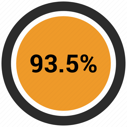 Nine three, percent, rate, revenue icon - Download on Iconfinder