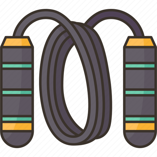 Rope, jumping, gym, training, equipment icon - Download on Iconfinder