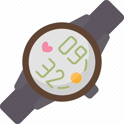 Smartwatch, health, monitoring, device, technology icon - Download on Iconfinder