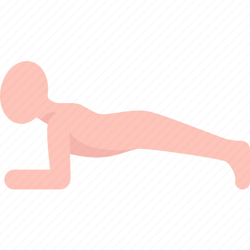 Plank, posture, stretching, gym, activity icon - Download on Iconfinder