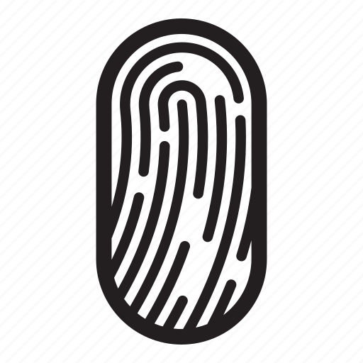 Fingerprints, biometric, id, pass, passport, security, shield icon - Download on Iconfinder