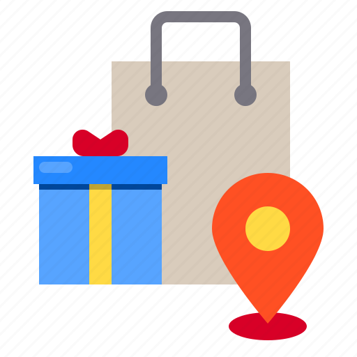 Location, locations, pin, shop, shopping icon - Download on Iconfinder