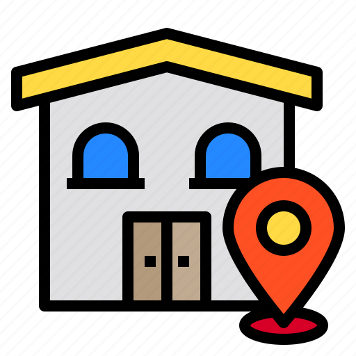 Home, house, locations, map, pin icon - Download on Iconfinder
