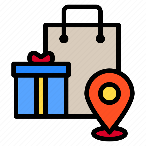 Buy, locations, pin, shop, shopping icon - Download on Iconfinder