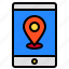 location, locations, map, pin, smartphone 