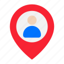 placeholder, pin, direction, place, flag, navigation