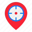placeholder, target, marketing, focus, arrow, navigation, location