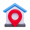 home location, location, navigation, pointer, gps, place, pin, marker, home 