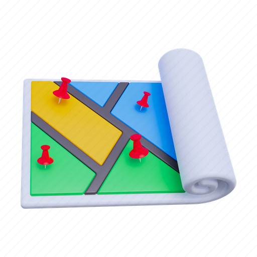 Map pin point, map, navigation, country, pointer, location, gps 3D illustration - Download on Iconfinder