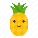 food, fruit, pineapple, summer, tropical, vacation