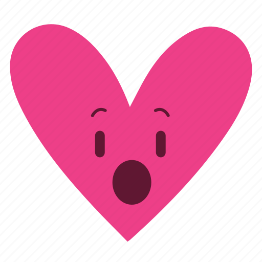 Love, pink, smile, sticker icon - Download on Iconfinder