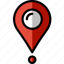 location, map, navigation, pin