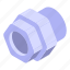 fitting, pipe, isometric 