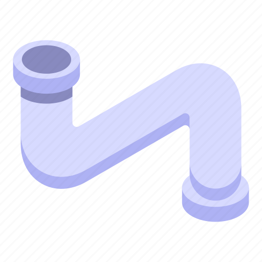 Plastic, industrial, pipe, isometric icon - Download on Iconfinder
