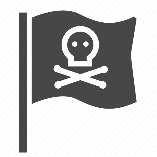 Death, flag, pirate, skull icon - Download on Iconfinder