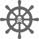 controller, ocean, pirate, ship, wheel