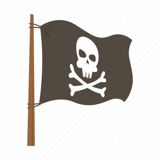 Adventure, flag, ocean, pirate, skeleton icon - Download on Iconfinder