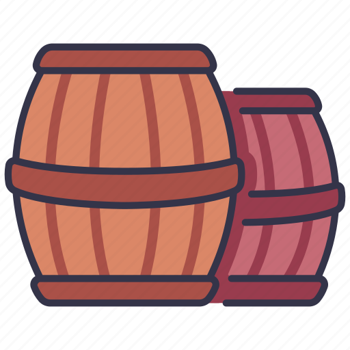 Alcohol, barrel, drink, old, vintage, wine, winery icon - Download on Iconfinder