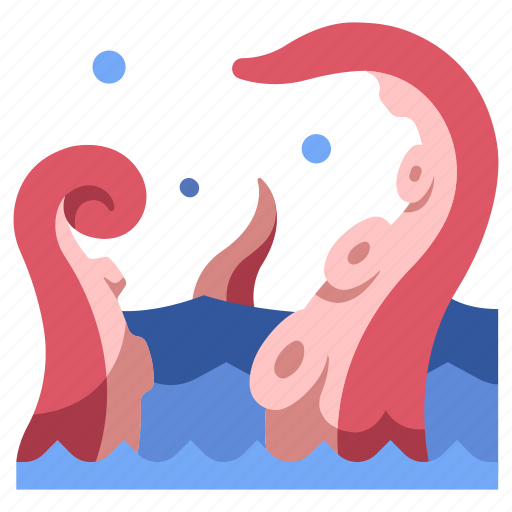 Kraken, monster, nature, ocean, octopus, sea, tentacle icon - Download on Iconfinder