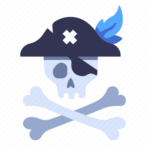 Crossbones, danger, dead, head, pirate, skeleton, skull icon - Download on Iconfinder