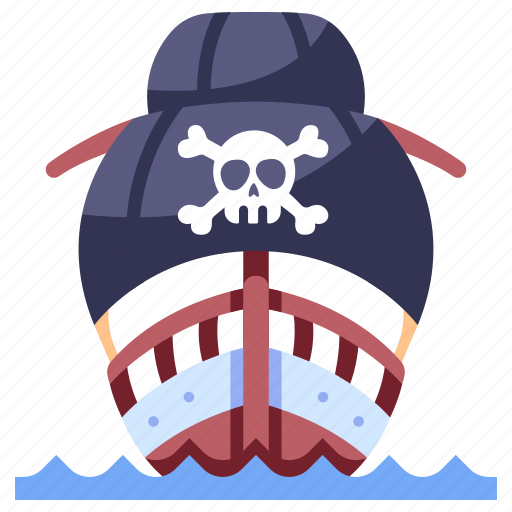 Adventure, ocean, old, pirate, sail, sea, ship icon - Download on Iconfinder