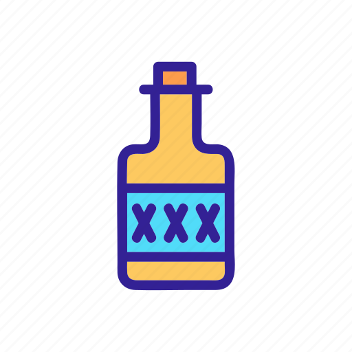 Alcohol, bar, bottle, brandy, pirate, rum, wine icon - Download on Iconfinder