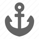 anchor, harbor, ship