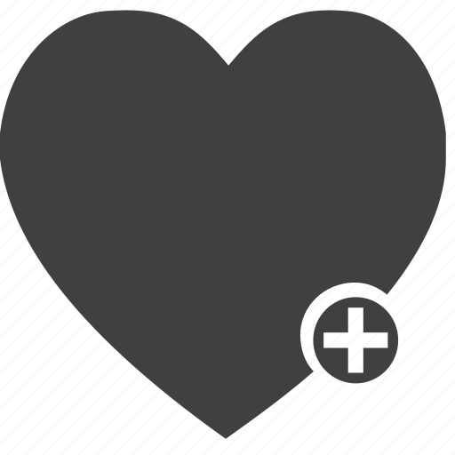 Heart, addition, plus, conceptual, love icon - Download on Iconfinder