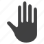 peace, sign, unity, palm, finger, hand, triba;, stop 